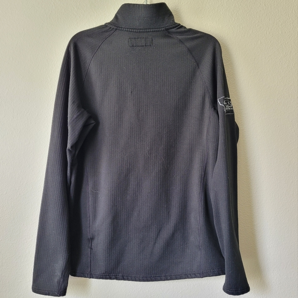 Simms Quarter Zip Thermal Midlayer Grid Fleece Lo… - image 2